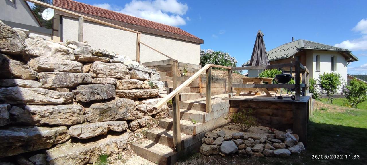 Cahute De Montagne Pour Profiter Du Haut Jura Prémanon Kültér fotó
